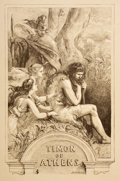Illustration for Timon of Athens, from 
